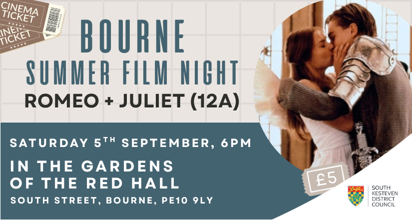Pop-up Cinema - William Shakespeare's Romeo + Juliet