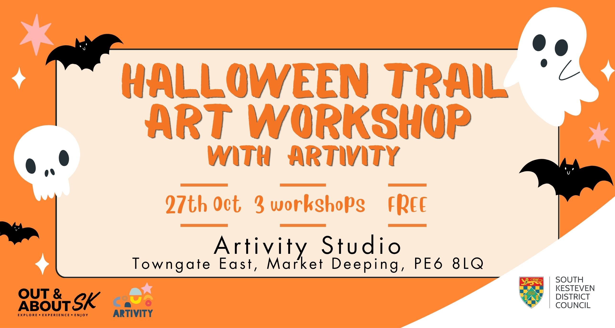 Halloween Trail Art Workshop - Market Deeping