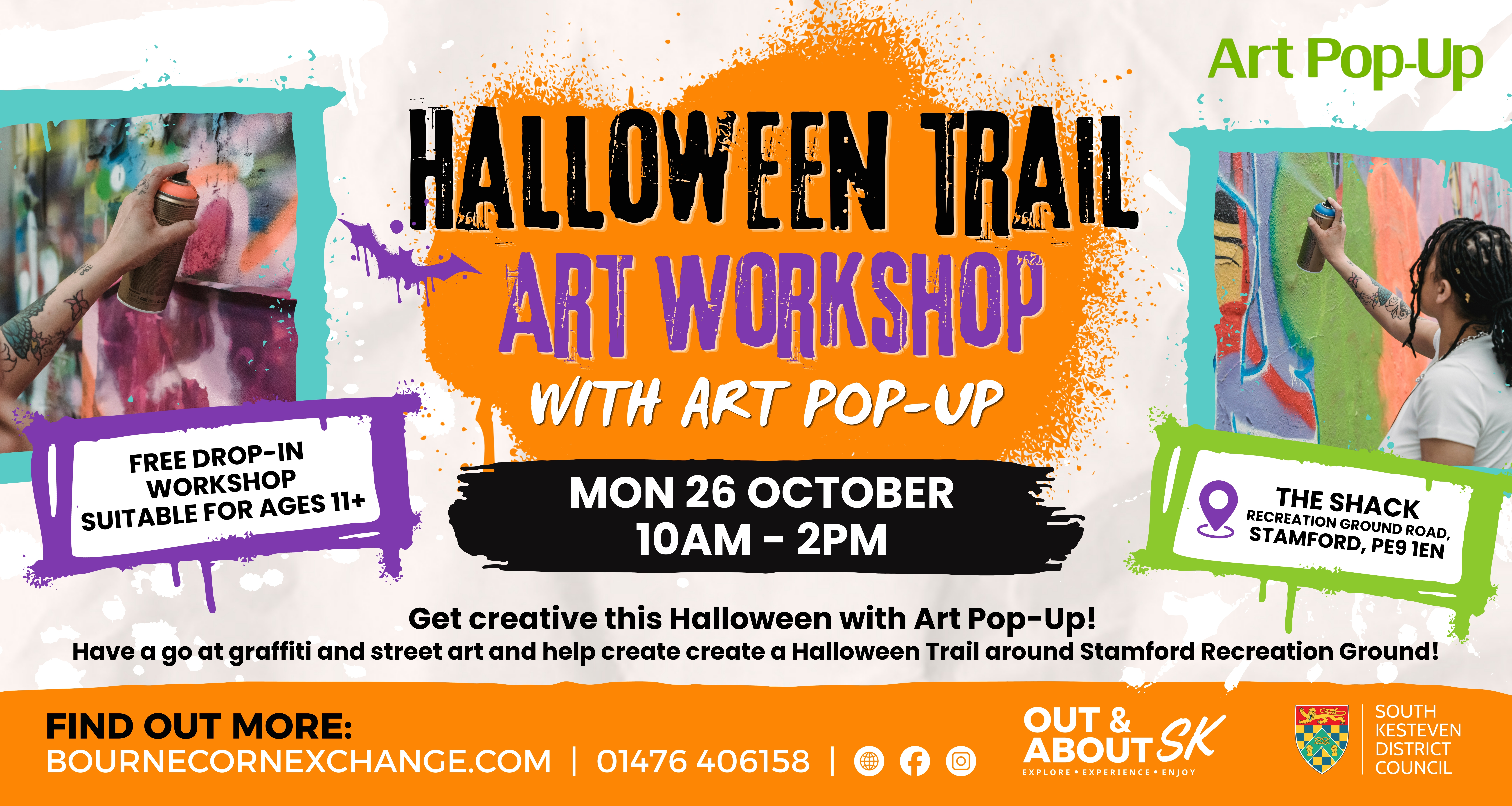 Halloween Trail Art Workshop - Stamford